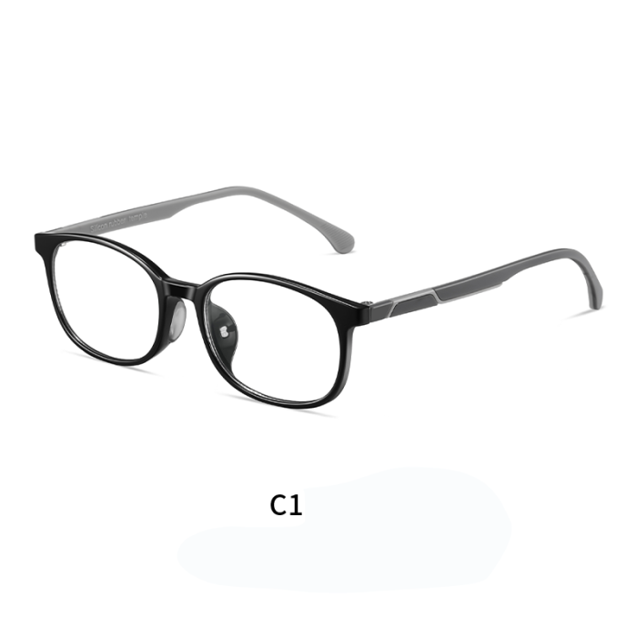 Kids Rectangle Cute Blue Light Blocking Glasses 30090