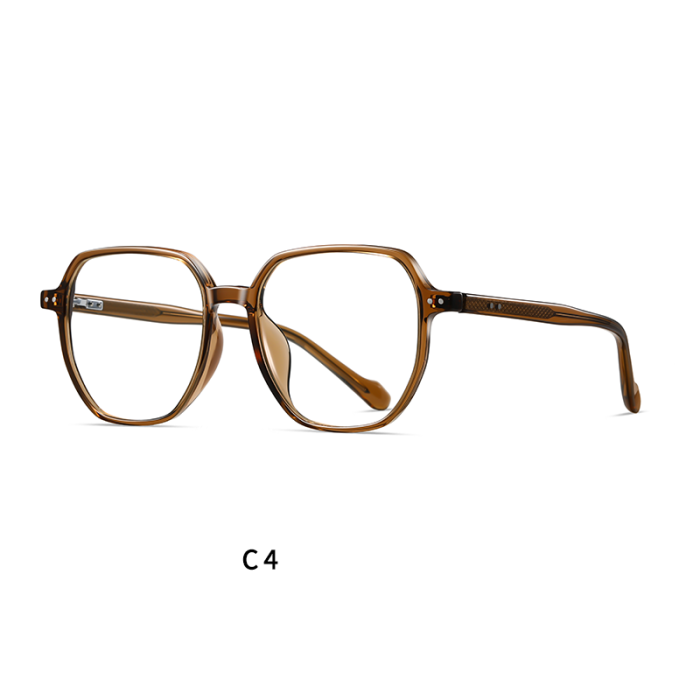 Vintage Geometric Full Rim Blue Light Glasses 30101