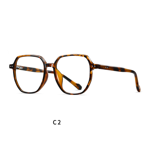 Vintage Geometric Full Rim Blue Light Glasses 30101