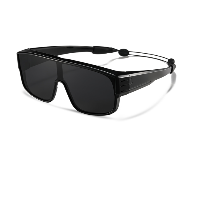 Sports Polarized Oversized Over Prescription Sunglasses 30108