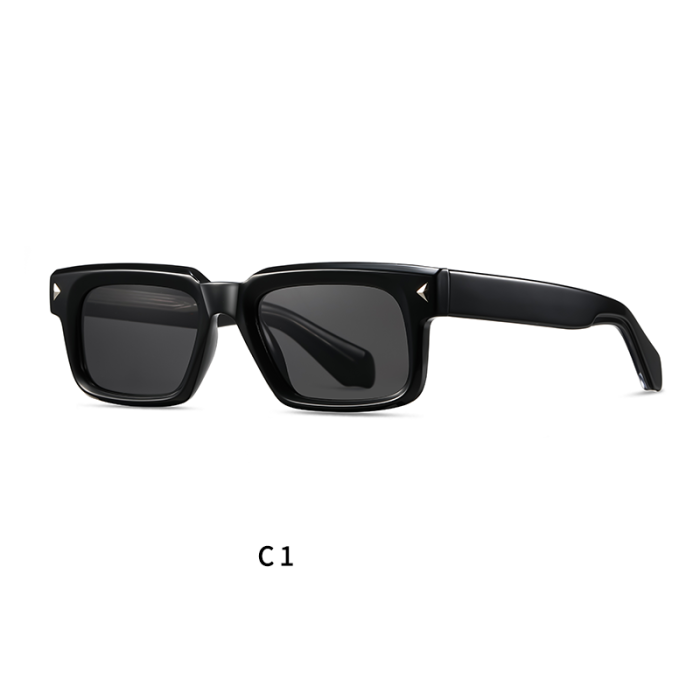 Vintage Rectangle Customization UV Protection Sunglasses 30113