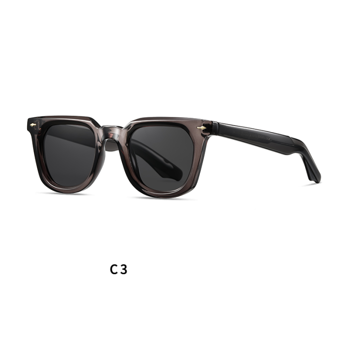Men Vintage Square TAC Polarized Shades 30111