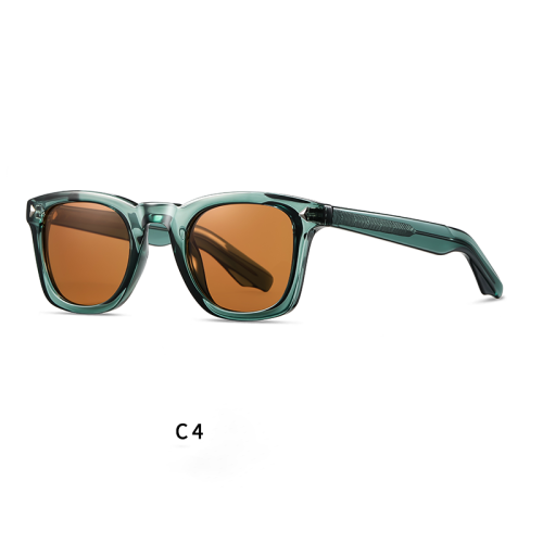 Unisex Retro Square Polarized Sunglasses 30112