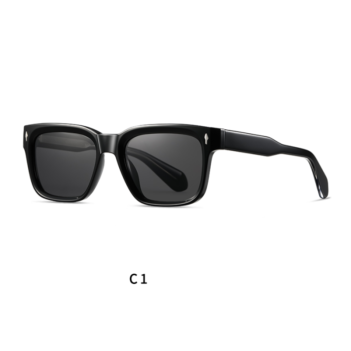 Retro Square Polarized UV400 Sunglasses 30115