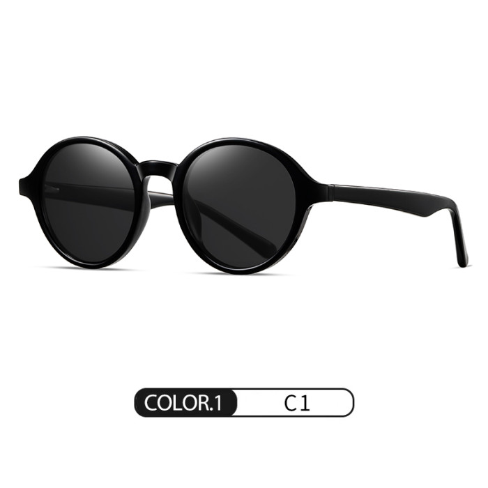 Women's Vintage Round Polarized Sunglasses 30109
