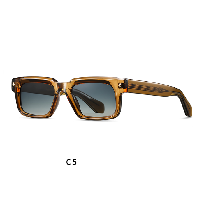 Vintage Rectangle Customization UV Protection Sunglasses 30113