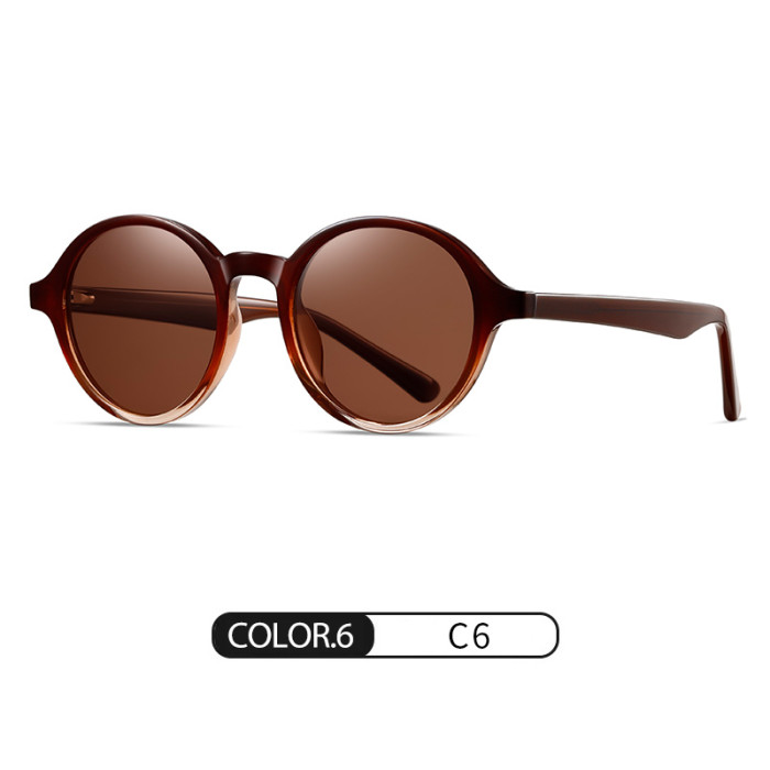 Women's Vintage Round Polarized Sunglasses 30109