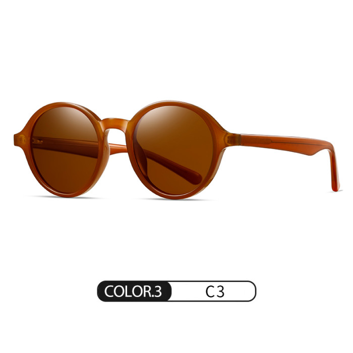 Women's Vintage Round Polarized Sunglasses 30109