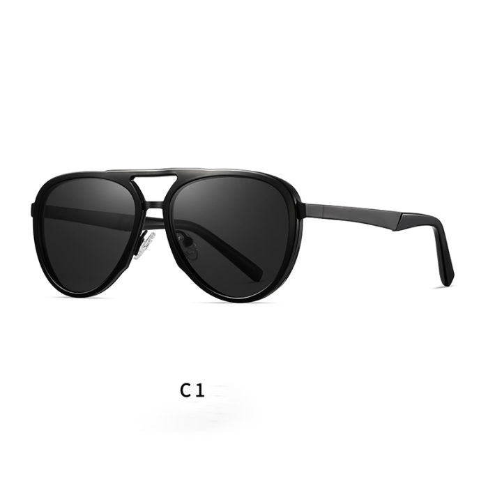 Retro Aviator Metal Frame Mens Sun Glasses 30125