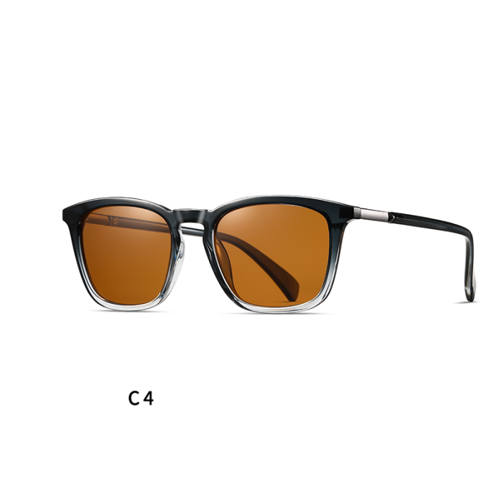 Vintage Square Full Rim TAC Polarized Sunglasses 30135