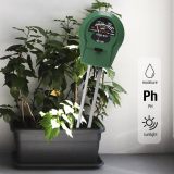 Soil Tester, Soil Moisture/PH/Light Meter Plant Soil Test Kit Indoor Outdoor Use, No Battery Needed Easy to Read Hygrometer Moisture Sensor Water Meter for Potted Plants Trees Lawn Farm Garden