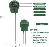 Soil Tester, Soil Moisture/PH/Light Meter Plant Soil Test Kit Indoor Outdoor Use, No Battery Needed Easy to Read Hygrometer Moisture Sensor Water Meter for Potted Plants Trees Lawn Farm Garden