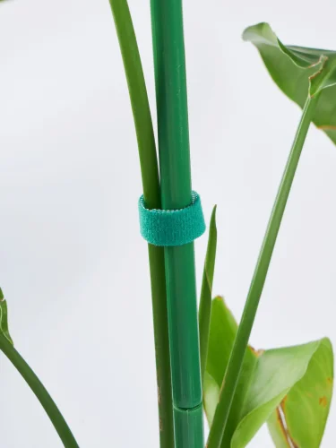 Gardening ties and green plant support strips, gentle on plants, pre-cut design, tearable and ready to use, durable, versatile, perfect for home gardens, balconies, and offices