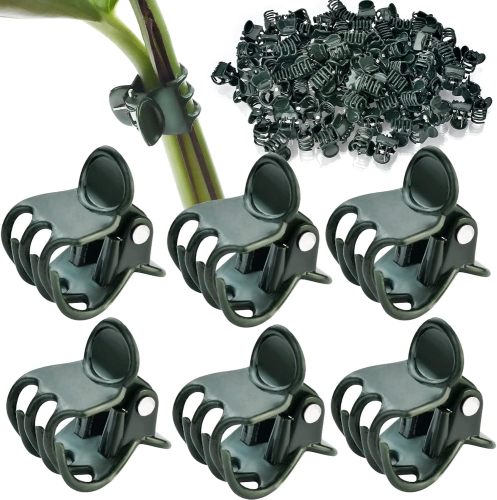 Plant clips, orchid clips, plant and orchid support clips, vine clips, used to support stems, vines, and stalks, helping climbing plants grow upright.