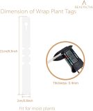 Tree Tags, Plastic Plant Labels, Hangable Tree Markers, Labeling and Identifying Garden Plants