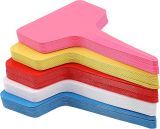 Thickened T-shaped plant sign, plastic plant tags, garden labels, outdoor garden plant tags, waterproof plant label stakes