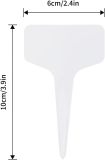 Thickened T-shaped plant sign, plastic plant tags, garden labels, outdoor garden plant tags, waterproof plant label stakes