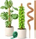 Moss pole monstera support, bendable moss pole monstera support, indoor plant support rod, tall support for climbing plants