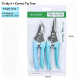 Pruning shears, stainless steel garden clippers, sharp handheld garden scissors, bypass and anvil garden shears, suitable for plants, flowers, and fruit trees