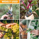 Pruning shears, gardening scissors suitable for gardening use, sharp handheld heavy-duty garden hedge trimmers/pruning tools