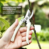 Pruning shears, stainless steel garden clippers, sharp handheld garden scissors, bypass and anvil garden shears, suitable for plants, flowers, and fruit trees