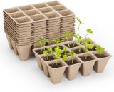 Seedling trays, biodegradable seed germination trays, peat planting cups for seedlings
