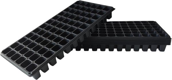 Seedling Tray - Sturdy and durable plastic nursery tray with drainage holes, perfect for seedlings, propagation, and seed germination