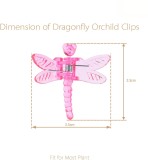 Dragonfly plant clips, orchiclipsd and vine support