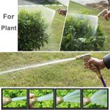 Upgraded garden hose nozzle with zinc alloy handheld sprayer, high-pressure spray mode, perfect for watering plants and lawns, washing cars, patios, and pets