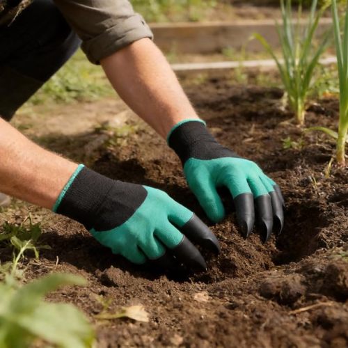 Gardening Gloves with Claw,Planting Waterproof Gardening Gloves,for Digging in The Garden,