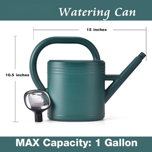 Watering can for indoor plants, gardens, and outdoor plant rooms, long spout with spray head