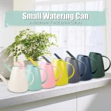 1.8L Watering Can, Small Watering Can for Indoor Plants with Long Spout Long Spout Water Can, Detachable Shower Head, Small Plastic, Indoor Plants, Houseplants, Garden Flowers, Approx. 0.5 gallon