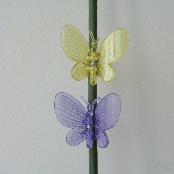 Phalaenopsis Orchid Clips, Orchid Support Clips, Vine Plant Clips, Flower and Orchid Vine Clips (Mixed Colors)