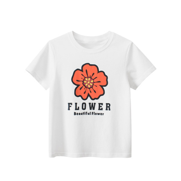 2023 New Summer Cotton Short Sleeves White #R01