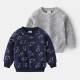 Children's casual long sleeved sweater