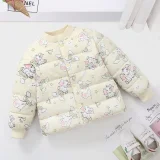 Kids cotton jacket thickening