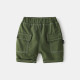 Boys' Green casual short pants