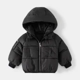 Kids cotton jacket thickening
