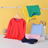 Children's casual long sleeved sweater