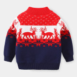 2023 Autumn Boys' Sweater Cardigan Cartoon