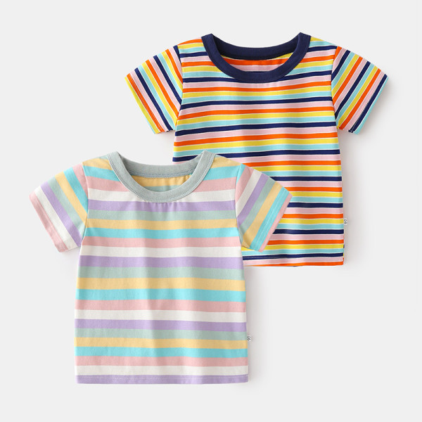New Summer Boys' Cotton Short Sleeves