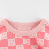 2023 New Summer Cotton Short Sleeves Pink #R03