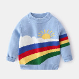 2023 Autumn Boys' Sweater Cartoon