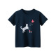 2023 New Summer Cotton Short Sleeves Royal Blue #R01