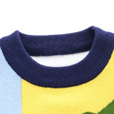 2023 Autumn Boys' Sweater Cartoon
