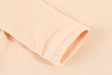 2023 Children's casual long sleeved sweater Pink #AB01