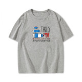 New Summer Boys' Cotton Short Sleeves