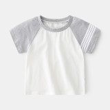 New Summer Boys' Cotton Short Sleeves