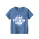 2023 New Summer Cotton Short Sleeves Royal Blue #R02