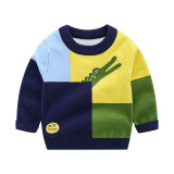 2023 Autumn Boys' Sweater Cartoon